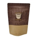 Høy kvalitet Kraft Paper Stand Up Kaffepose