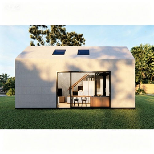 Folding Space-Saving Home: Modern Modular Living in a Box