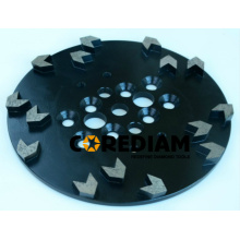 Diamond Grinding Plate with Special Segments