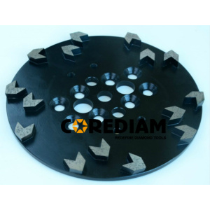 Diamond Grinding Plate with Special Segments