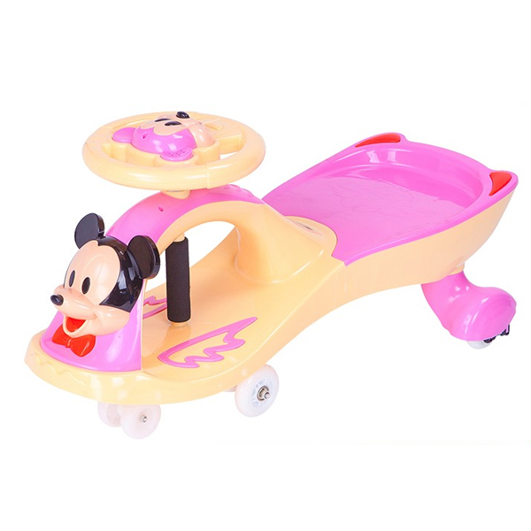 Mute Wheels Baby Swing Car