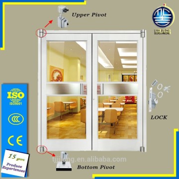 Hot Sale entrence profile surface treatment sand blasting & matt casement doors