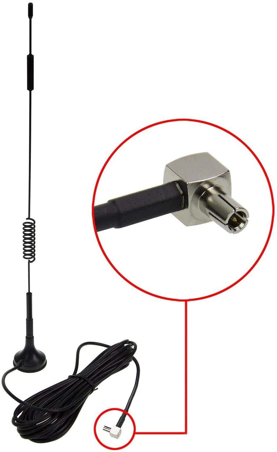 External Magnetic Loaded Coil Antenna China Manufacturer