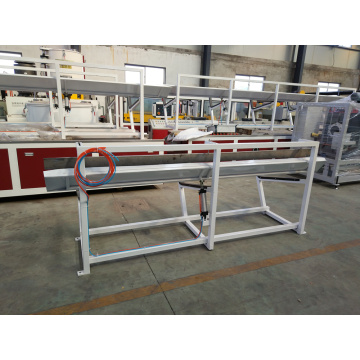 PVC profile extrusion line