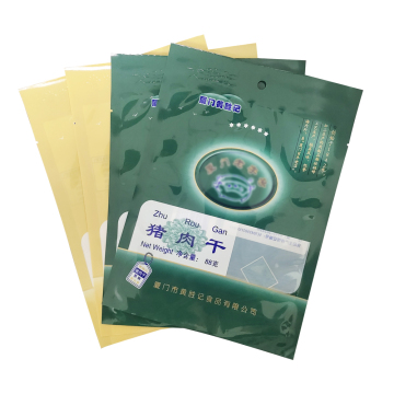 Custom 3 Side Sealing Snack Packaging Bags - Food Grade Mylar Bags for Vegetables, Beef, and Nuts