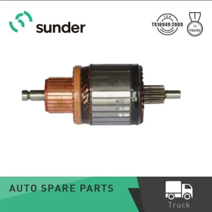 engine starter parts prestolite starter Armature M93R series truck starter parts components suppliers