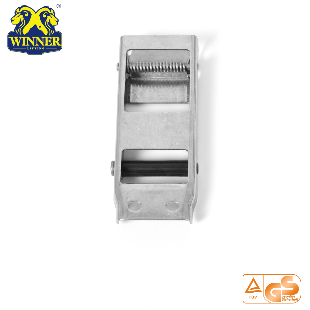 2 Inch High Quality Stainless Overcenter Buckle With Plastic Tube