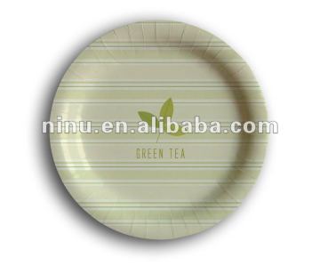 YLPP120-066 fancy paper plates,paper plate storage