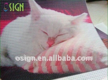 Eco-solvent printing mesh banner 1000*1000D/9*9