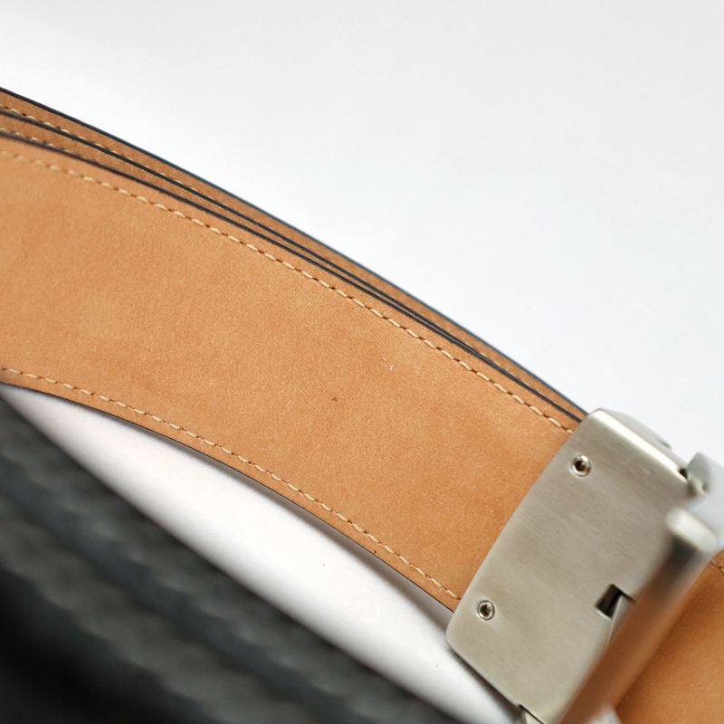 Horse Rein Leather Stainless Steel Pin Buckle Leather Belt