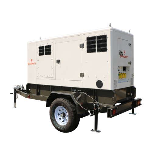 Rental Series With Trailer 37kw Kohler diesel generator set Factory