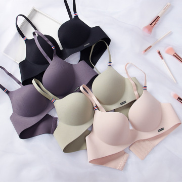Wire-Free Sexy Seamless Bra and Panty Set for Girls