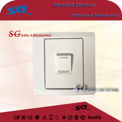Wall lighting witch socket panel switch button 86*86 square wall switch