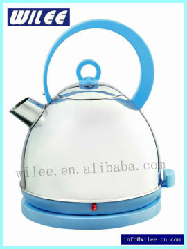 Blue Stainless Steel Electric Kettle