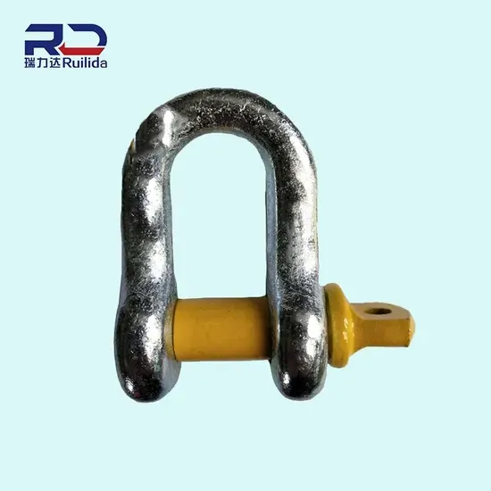 D-Type Shackle with Corrosion Resistance