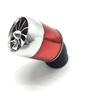 Hot Sale Universal Motorcycle Air Filter for Red Car Cone Cold Intake Crankcase Breather