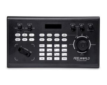 FEELWORLD KBC10: PoE Supported PTZ Camera Controller with Joystick and Keyboard Control