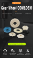 Draag resistent polyformaldehyde tandwiel Nylon Plastic Gear