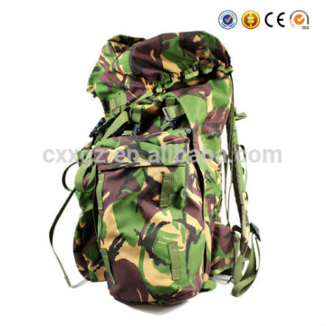Camouflage military backpack