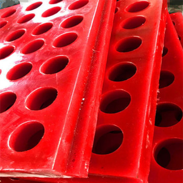 Wear-resistant mineral sieve polyurethane screen