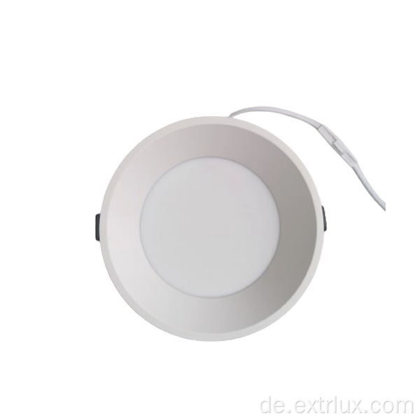 LED Eingebundene runde Aluminium-Anti-Blend-Downlight 12W