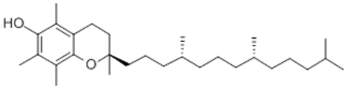 2H-1-Benzopyran-6-ol,3,4-dihydro-2,5,7,8-tetramethyl-2-(4,8,12-trimethyltridecyl)-,[2R-[2R*(4R*,8R*)]]- CAS 59-02-9