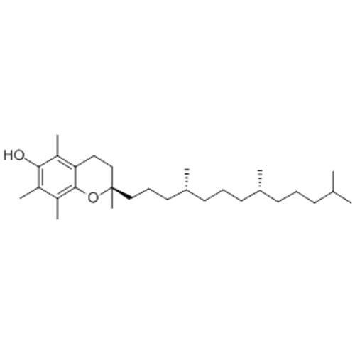 2H-1-Benzopyran-6-ol, 3,4-dihydro-2,5,7,8-tetramethyl-2- (4,8,12-trimethyltridecyl) - [2R- [2R * (4R *, 8R *)]] - CAS 59-02-9