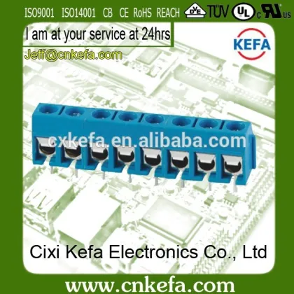 KF301-5.0mm degson terminal block 300V 16A with CE.UL