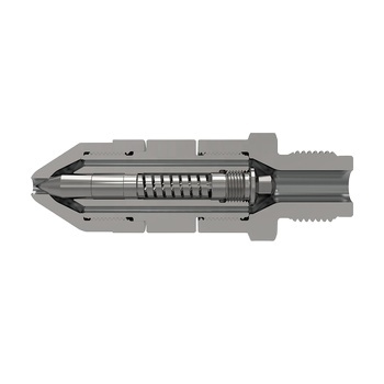 Spring-Operated Nozzles for Preventing Nylon Leakage in Injection Processes