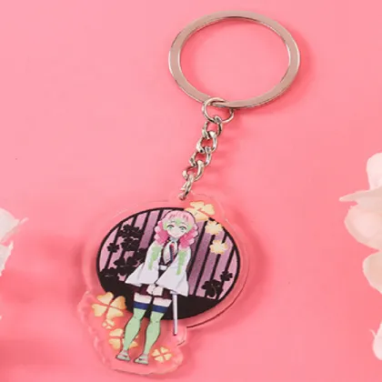 Custom Clear Acrylic Demon Slayer Keychains: Make Your Own Transparent Souvenir