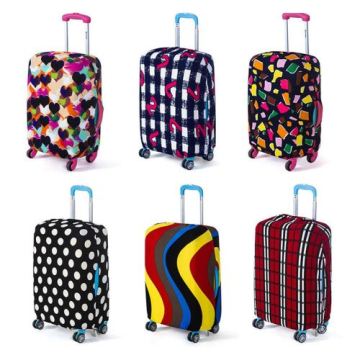 26-28" Size L Travel Luggage Cover Protector Elastic Suitcase Dustproof Bag