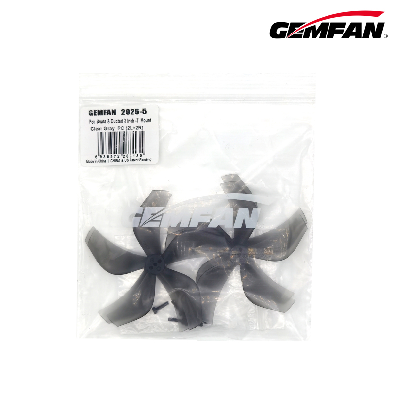 GEMFAN 3Inch 2925 5 Blade Propellers for FPV RC Drone