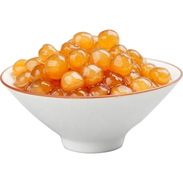 500g Quick Cook Colored Tapioca Pearls (Amber Gold) for Bubble Tea
