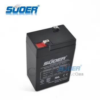 Suoer 2015 New Storage Battery 4.5A Solar Energy Storage Battery 6V Storage Battery with CE&ROHS