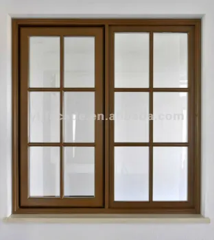 Aluminum Wood frame Window