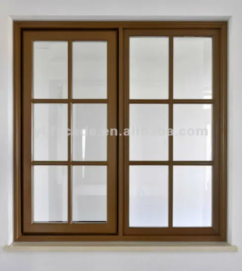 Aluminum Wood frame Window