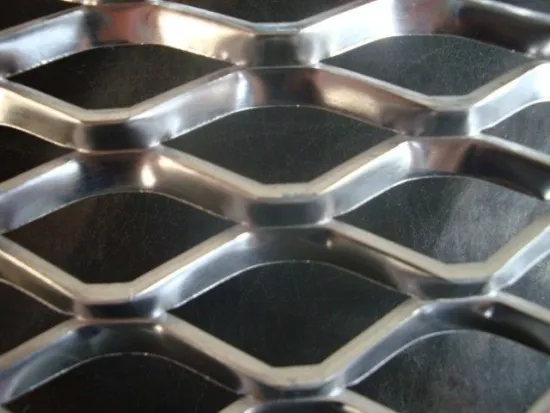 Expanded Metal Wire Mesh 0.8mm / 1.2mm Thickness Hexagonal Shape