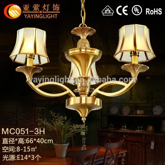 high quality copper pendant light chandelier,Modern popular high quality copper led chandelier