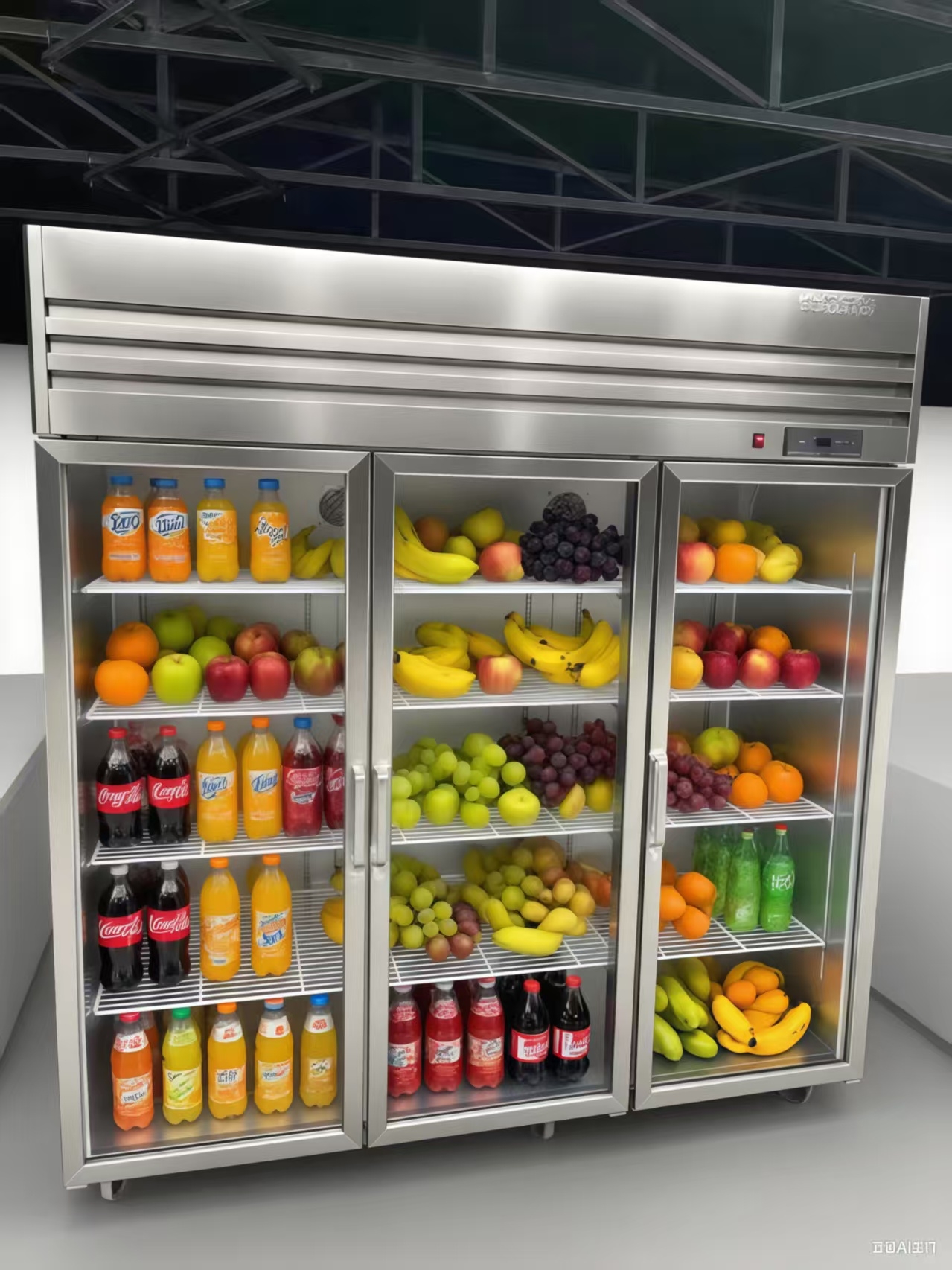 3-doors Display cabinet refrigerator 3-doors Display cabinet refrigerator