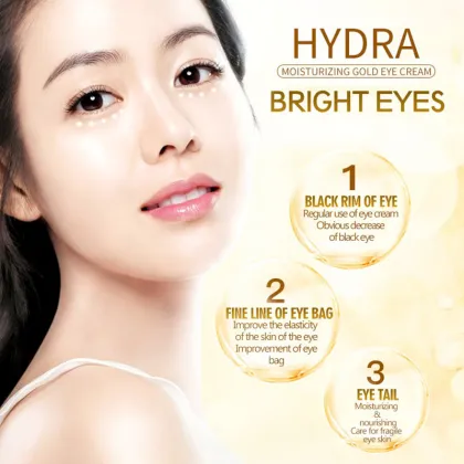 Gold Cream for Under Eye Dark Circles