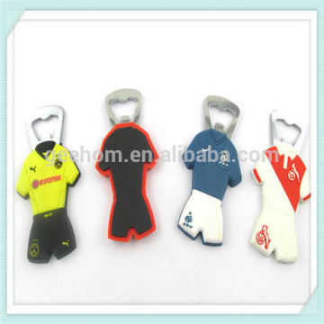 T shirt hot sale popular custom bottle opener magnet