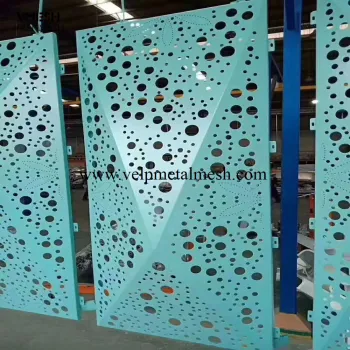 Customized Aluminium Decorative Laser Cut Partition Panel