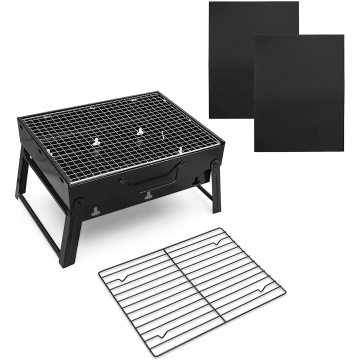 Household folding small grill