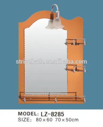 Silver Bathroom Mirror