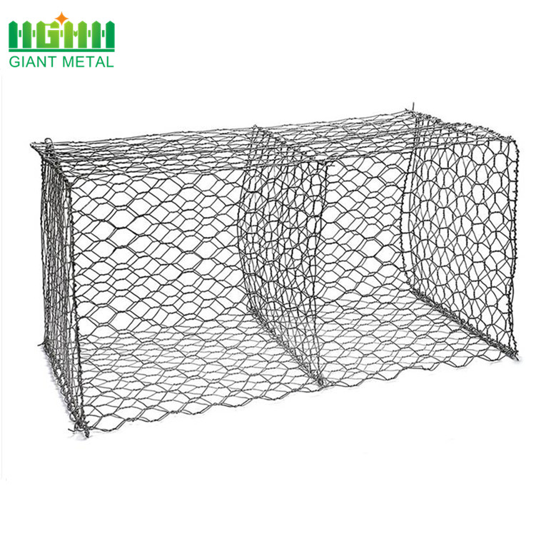 PE Coated Woven Gabion Boxes For Sale
