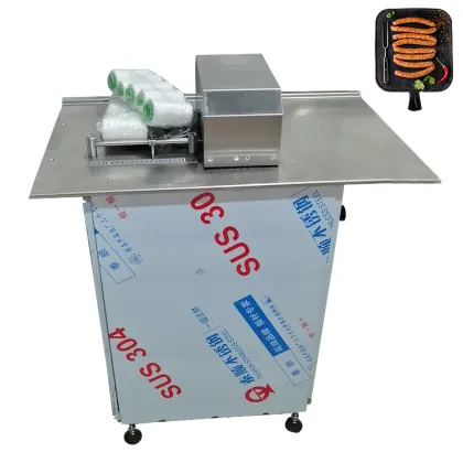 Sausage Tying Machine: Knotting and Cutting Machine for Sausage and Chicken Sausage Production