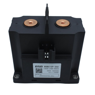 High Voltage DC Contactor 600A 1000V/1500V 12V/24V Double Coil for PV Energy Storage Systems BSBC10P-600