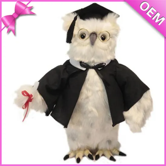 Gift Promotion Toy Custom Owl Graduate owl Plush Toy