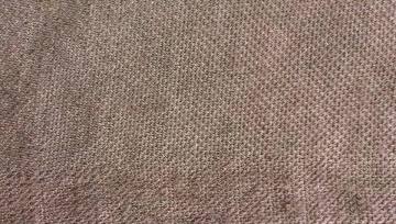 Interlock 100% polyester brushed knitted fabric