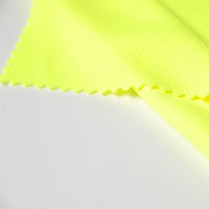 Breathable Polyester Birds Eye Mesh Knitted Fabric